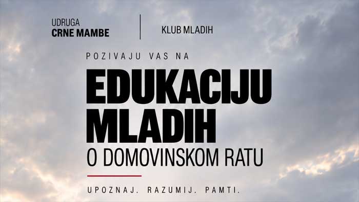 Edukacija mladih o Domovinskom ratu